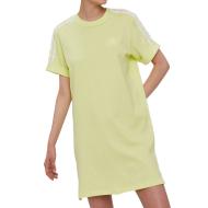 Robe Jaune Femme Adidas Tee Dress pas cher