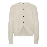 Pull Beige Femme Vero Moda Tilda vue 2