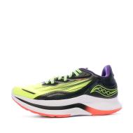 Chaussures de running Noir/Jaune Femme Saucony Endorphin Shift 2 pas cher