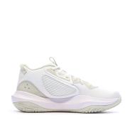Chaussures de Basket Blanche/Beige Homme Under Armour Lockdown 6 vue 2