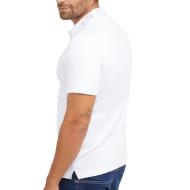 Polo Blanc Homme Guess Nolan vue 2