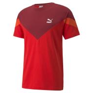 T-shirt Rouge Homme Puma Iconic Mcs pas cher