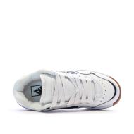 Baskets Blanc/Noir Homme Vans Old Skool Canvas Block B vue 4