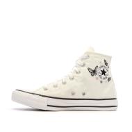 Baskets Blanche Fille Converse Chuck Taylor All Star Butterflies pas cher