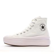 Baskets Blanches Femme Converse Chuck Taylor All Star Move 568498C