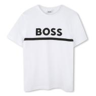 Camiseta blanca para niño de Hugo Boss J52701