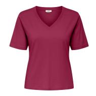 T-shirt Rose Fushia Femme JDY Rex 15352294 pas cher
