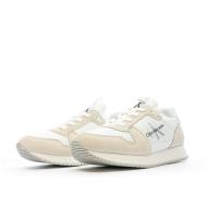 Baskets Blanche/Beige Femme Calvin Klein Jeans Runner Sock vue 6