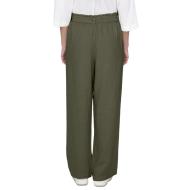 Pantalon en lin Kaki Femme JDY Say vue 2