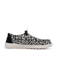 Chaussures Noir/Blanc Femme Hey Dude Blackgrey vue 2