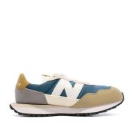 GS237 Baskets Bleu Canard/Marron Femme New Balance vue 2