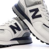 Baskets Marine/Gris Homme New Balance 574 vue 7