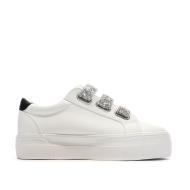 Baskets Blanche Plateforme Femme Kaporal Clovia vue 2