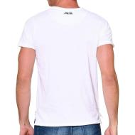 T-shirt Blanc Homme Von Dutch VDTVC vue 2