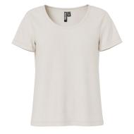 T-Shirt Rose Pale Femme Pieces Sophie pas cher