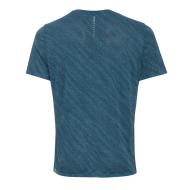 T-shirt Bleu Homme Odlo Zeroweight vue 2