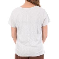 T-shirt Gris Clair Femme Superdry Studios vue 2