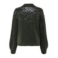 Pull vert femme Jacqueline de Yong NEWESTSPARKLE vue 2