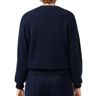 Pull Marine Femme Lacoste Organic vue 2