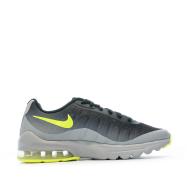 Baskets Grise/Jaune Fluo Garçon Nike Air Max Invigor vue 2