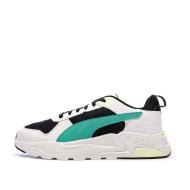 Baskets Noires/Blanches/Turquoise Puma Homme Puma Trinity 2 pas cher