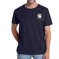 Herren-T-Shirt in Marineblau von G-Star RAW Chest