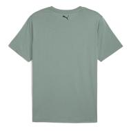 T-Shirt Vert Homme Puma Triblend vue 2