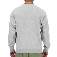 Sweat Gris Homme New Balance Stacked vue 2