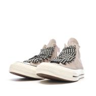 Baskets Taupe Femme Converse Chuck 70 Suede vue 6