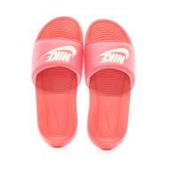 Claquettes Rose Fuchsia Femme Nike Victori One vue 3