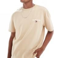 T-shirt Beige Homme Tommy Hilfiger Linear