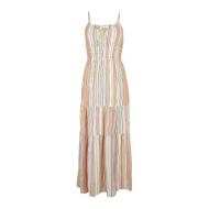 Robe Longue Jaune/Mauve Femme O'Neill Quorra Maxi pas cher