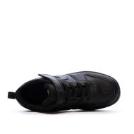 Baskets Noir Garçon Nike Court Borough Low Recraf vue 4