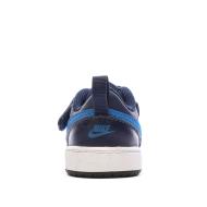 Baskets Bleu Garçon Nike Court Borough Low 2 vue 3