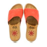 Sandales Rouge Femme RELIFE Joymule vue 3