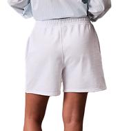 Short Blanc Femme Calvin Klein Jeans Monologo French vue 2