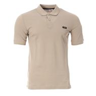 Polo Beige Homme Calvin Klein Jeans Thermo Tech Pique pas cher