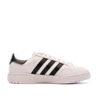 Baskets Blanches Mixte Adidas Team Court J vue 2