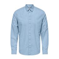 Chemise Bleu Homme Only & Sons Cantley