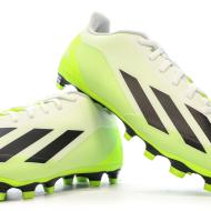 Chaussures de Foot Jaunes Mixte Adidas X Crazyfast.4 FxG vue 7