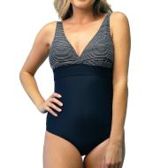 Maillot de bain 1 pièce Noir/Blanc Femme Sun Project 2206