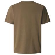 T-Shirt Marron Foncé Homme Pepe jeans Contrast Connor vue 2