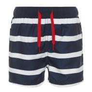 Short de bain Marine/Blanc Garçon Name it zoxi pas cher