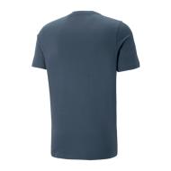 T-shirt Marine Homme Puma Essential Logo vue 2