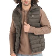 Doudoune Sans Manches Kaki Homme Geographical Norway Vamigotal pas cher