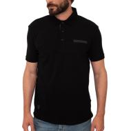 Polo Noir Homme Paname Brothers Pampa pas cher
