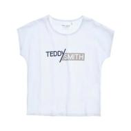T-shirt blanc Femme Teddy Smith Clea pas cher