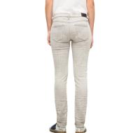 Jean Slim Gris Femme Diesel BELTHY vue 2