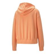 Sweat à capuche Corail Femme Puma Her Hdy vue 2