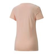 T-shirt Rose Femme Puma Tape vue 2